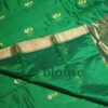 Handwoven Chanderi Pattu silk saree with beautiful woven motifs - Image 5