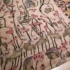 Pen Kalamkari work on handwoven very soft Mul Cotton saree - Image 5