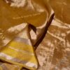 Benarasi double tissue Organza silk saree with katan silk border - Image 4