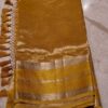Benarasi double tissue Organza silk saree with katan silk border - Image 2