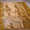 Benarasi double tissue Organza silk saree with katan silk border - Image 3