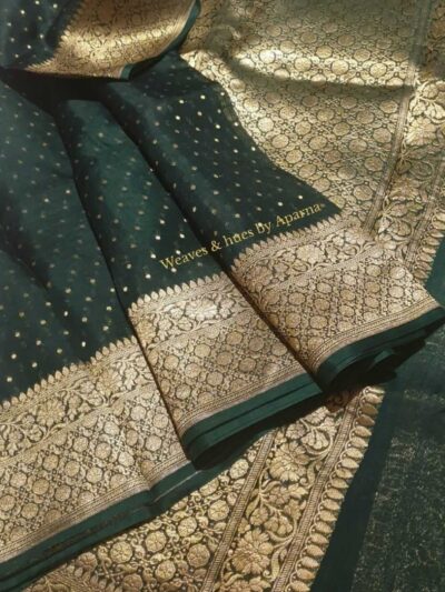 Benarasi kora Organza silk saree