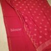 Handwoven 100 count Cotton saree with jamdani work all over the saree - Image 3