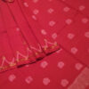 Handwoven 100 count Cotton saree with jamdani work all over the saree - Image 4