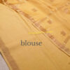 Handwoven Tussar silk Noil with zari jamdani work - Image 3