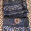 Benarasi Organza silk saree with embroidery and digital print - Image 3