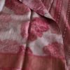 Handwoven printed Tussar silk saree - Image 4