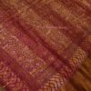 Printed silk cotton saree - Image 6