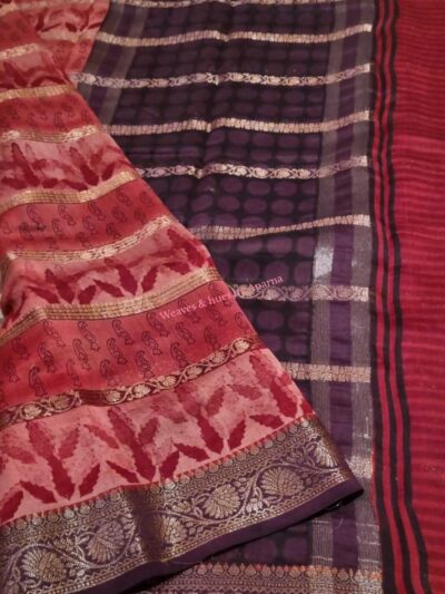 Printed Silk Cotton saree