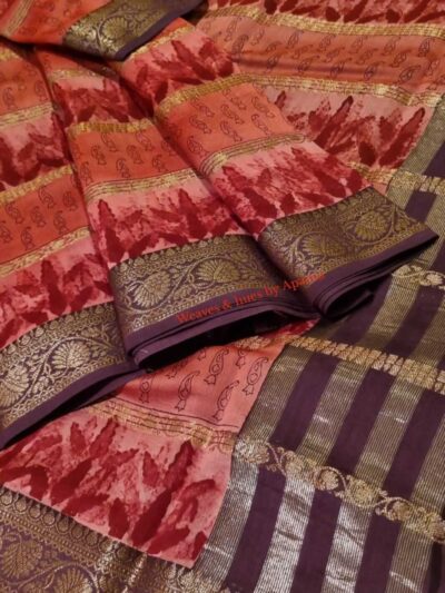 Printed Silk Cotton saree