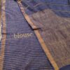 Handwoven beautiful Silk Tissue Matka saree - Image 6