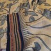 Pen kalamkari work on Vidharba Tussar silk saree - Image 4