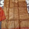 Handwoven 2 ply printed Tussar silk 2 piece suit - Image 3