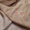 Handwoven Benarasi Tussar georgette silk saree - Image 4