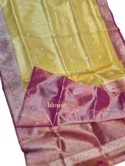 Benarasi Tissue Organza silk saree