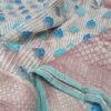 Benarasi kora organza silk saree with meenakari motifs - Image 3