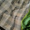 Handwoven Benarasi Silk cotton suit - Image 5