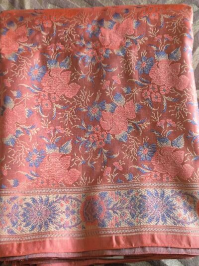 Handwoven Benarasi Tanchoi Jamawar silk saree
